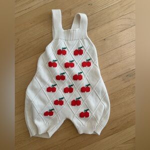 Animals Observatory Cherry Print Romper